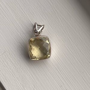 Elegant Sterling  Silver Pendant